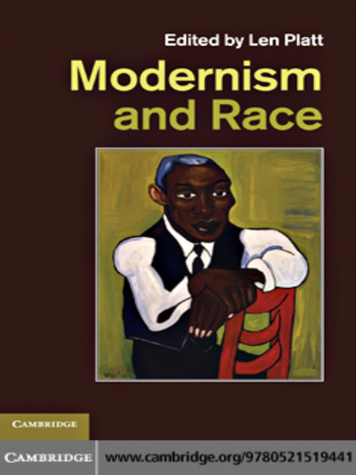Title details for Modernism and Race by Len Platt - Available